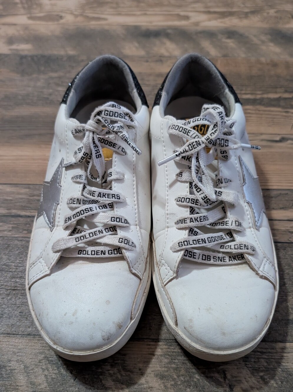 Golden Goose Inspired Super Star Sneakers Size 40